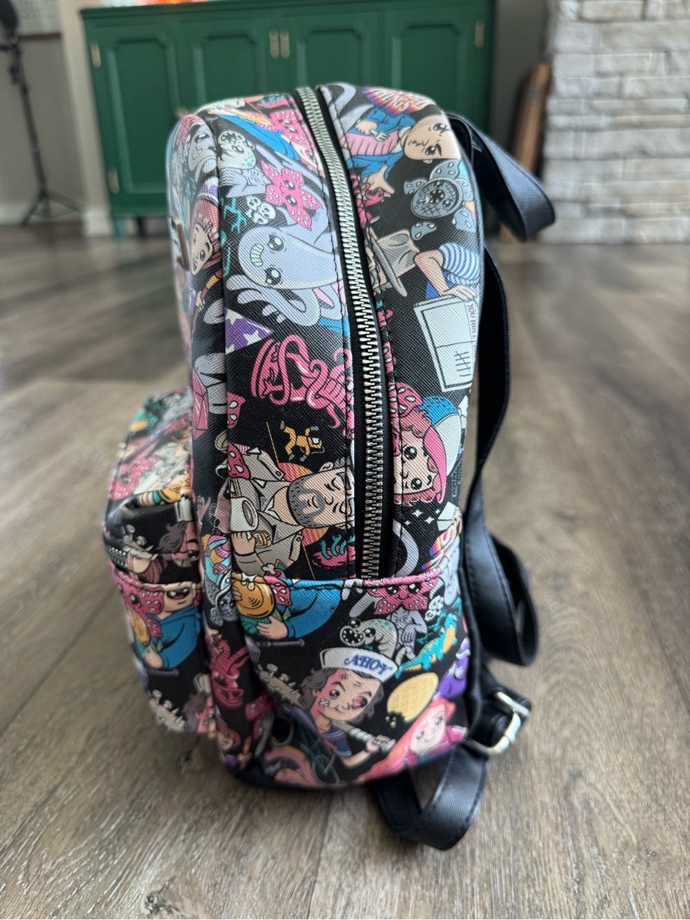 Stranger Things Multicolor Mini Backpack & Wallet Set - Picture 13 of 15